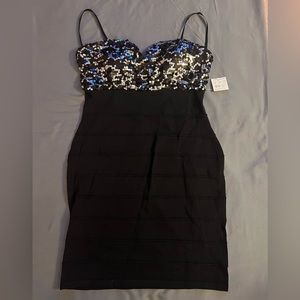Frederick’s of Hollywood Bodycon Sequin Dress NWT